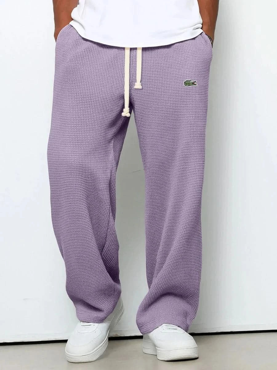 LC-Men's Waffle Knit Pants