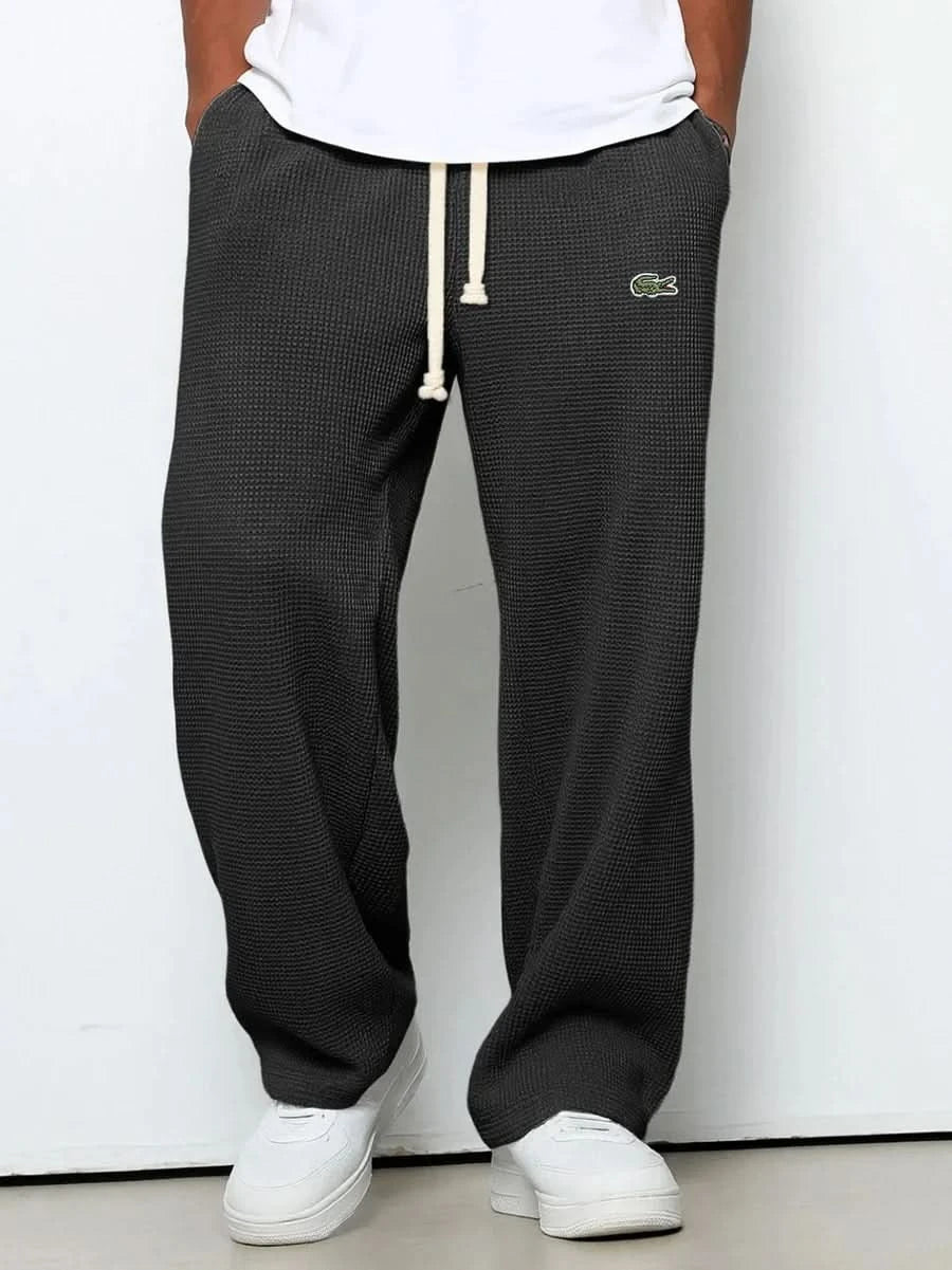 LC-Men's Waffle Knit Pants